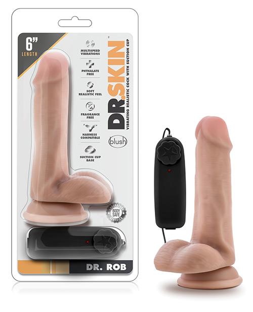 Blush Dr. Skin Dr. Rob Cock w/Suction Cup