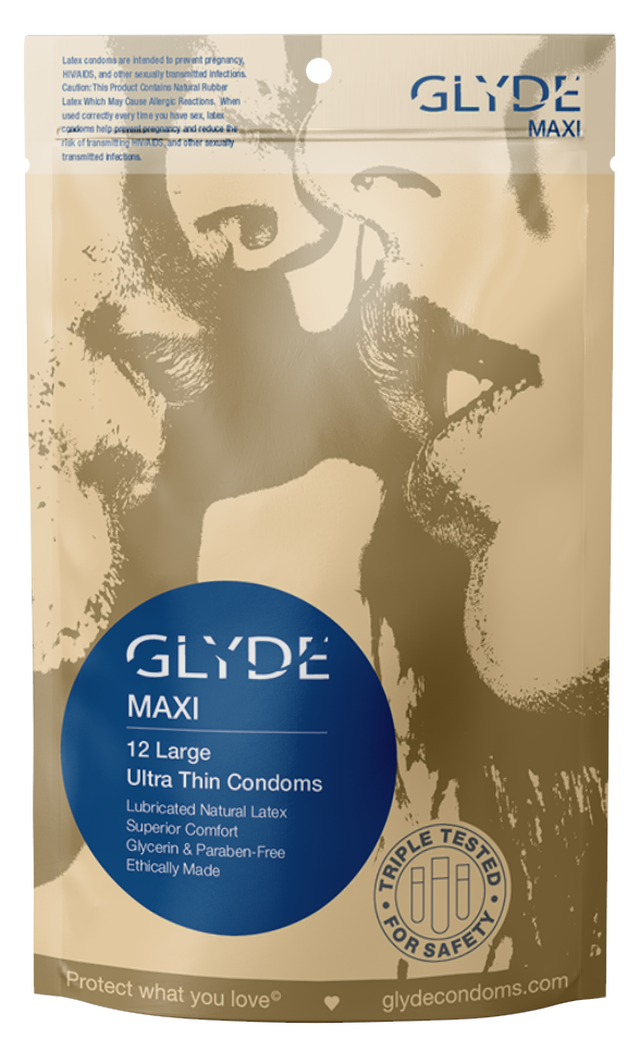 GLYDE Maxi 12 Condoms