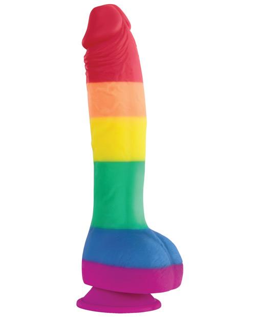 Colours Pride Edition 8" Dong w/Suction Cup