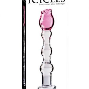 Icicles No. 12 Hand Blown Glass Massager