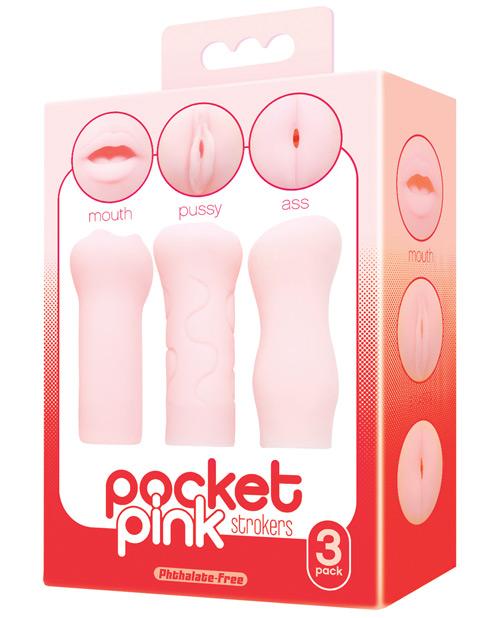 Icon Brands Pocket Pink Strokers